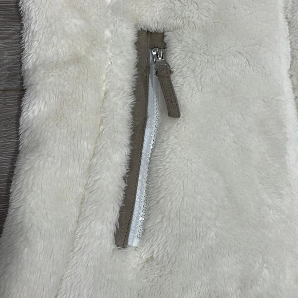 Free Country Alpine Butter Pile Vest Faux Fur White S - Picture 8 of 16